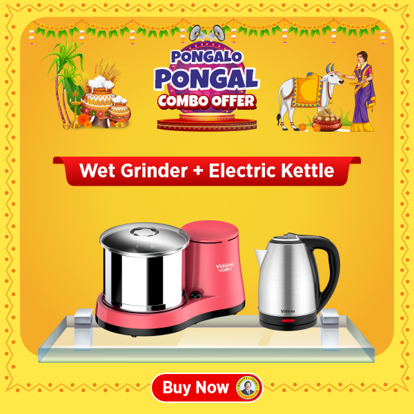 Vidiem Vision ST Wet Grinder | Pongal Combo Deals – Vasanth & Co
