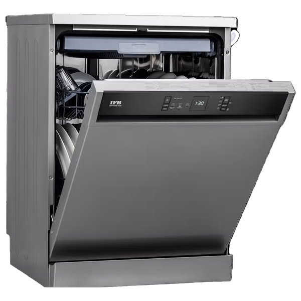 Buy IFB 15 Place Neptune VX15 Setting Dishwasher with 360° Spray Arm and 70° Hot Wash with Steam – Vasanth and Co