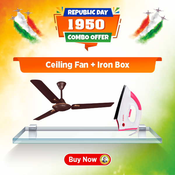 Buy Crompton 48 Inch 1 Star Sea Wind Ceiling Fan – Vasanth and Co