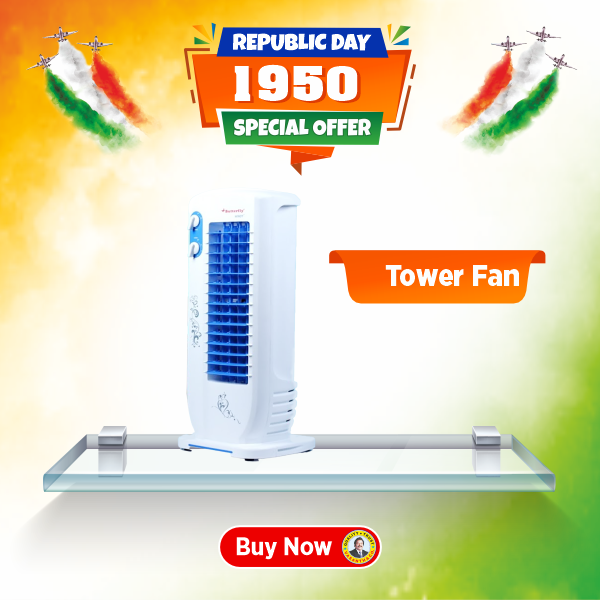 Butterfly Windy Plus Tower Fan | Vasanth &amp; Co