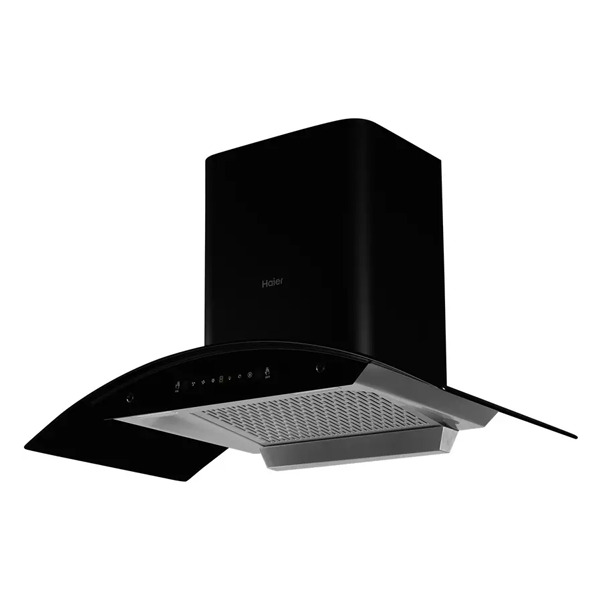 Buy Haier 90 cm HIH-G90HM-G Auto Clean Wall Mounted Black Chimney – Vasanth and Co