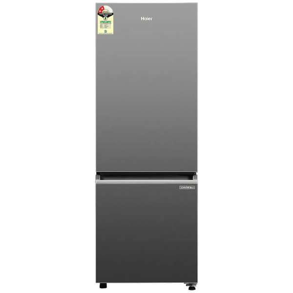 Buy Haier 237 L 2 Star HRB-2872IBGB-P GE Black Flat Door Bottom Mount Refrigerator – Vasanth and Co