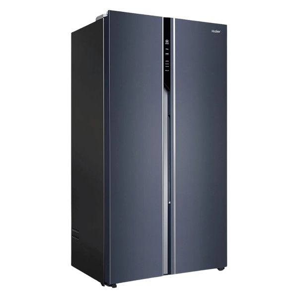 Buy Haier 596L HES-690GK Graphite Black Finish side by side Frost Free Refrigerator – Vasanth and Co