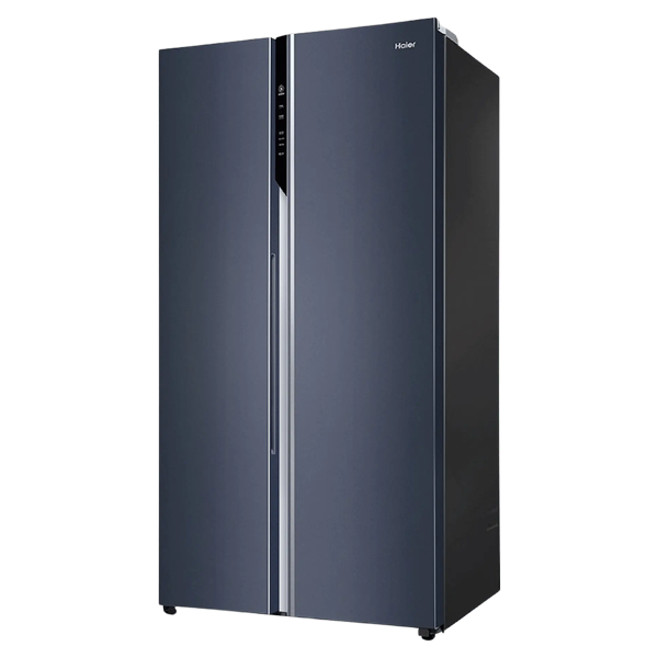 Buy Haier 596L HES-690GK Graphite Black Finish side by side Frost Free Refrigerator – Vasanth and Co