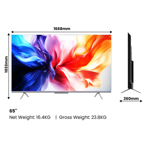 Buy Haier 65 inch 165 cm 65P7GT-P 4K Ultra HD Smart Google TV – Vasanth and Co