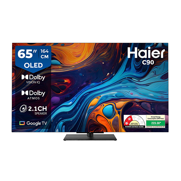 Buy Haier 65 inch 164 cm H65C90EUX 4K Ultra HD Smart OLED Google TV – Vasanth and Co