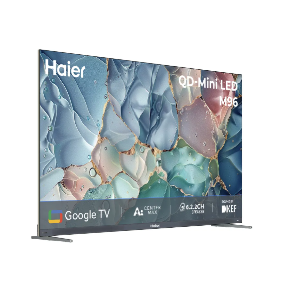 Buy Haier 100 inch 254cm H100M96FUX 144Hz QD- Mini LED M96 Series Smart Google TV – Vasanth and Co