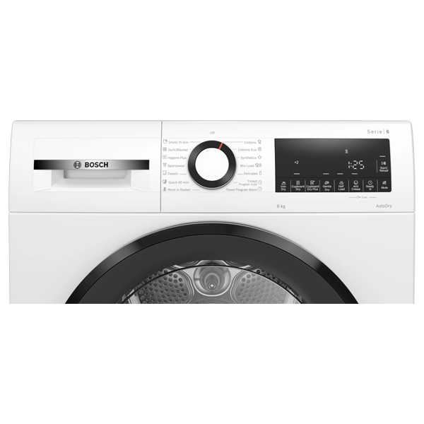 Buy Bosch 8 kg WPG23100IN White Fully Automatic Front Load Dryer – Vasanth and Co