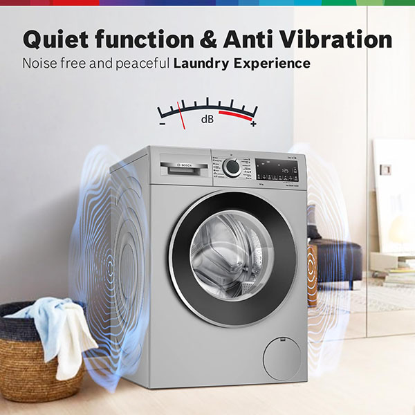 Buy Bosch 10kg 5 Star WGA252ZSIN Graphite Fully Automatic Front Load Washing Machine – Vasanth and Co