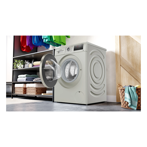Buy Bosch 9 kg WAU28PH0IN Silver Inox Fully Automatic Front Load Washing Machine – Vasanth and Co