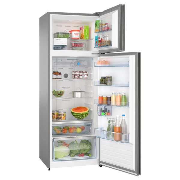 Buy Bosch 368L 3 Star CTC39S03NI Shiney Silver Frost free Double Door Refrigerator – Vasanth and Co