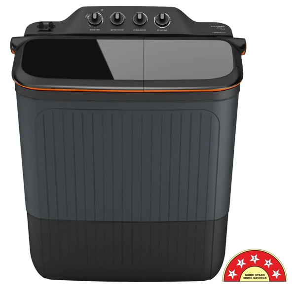 Buy Lloyd 8 kg 5 Star GLWS805EXAVG elanteXL Semi Automatic Top Load Washing Machine – Vasanth and Co