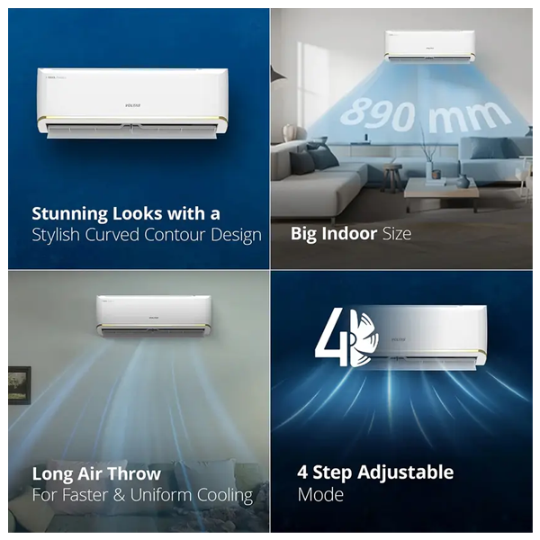 Buy Voltas 1.5 Ton 3 Star SAC 183V Zen Gold Adjustable Inverter Split AC – Vasanth and Co