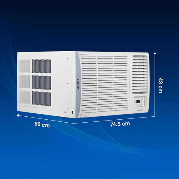 Buy Voltas  1.5 ton 3 star WAC 183 Vectra Pearl Window AC – Vasanth and Co