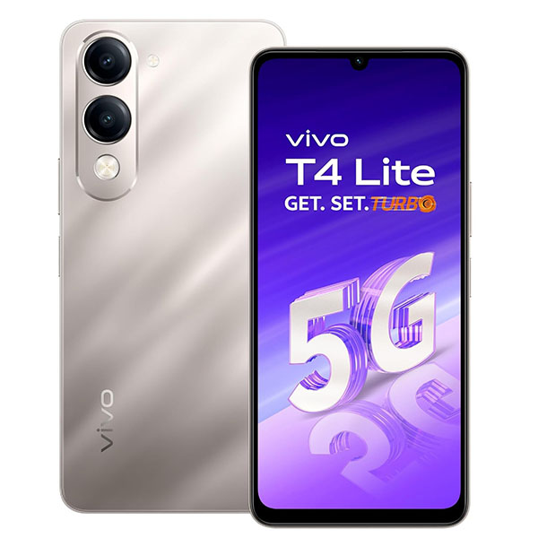 Buy Vivo T4 Lite 5G 4 GB RAM 64 GB Titanium Gold Mobile Phone – Vasanth and Co
