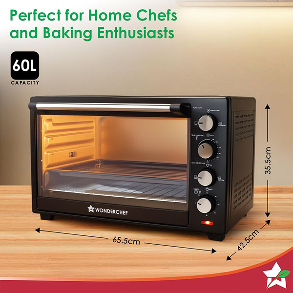 Buy Wonderchef 60L 6-Stage Grill Roast (OTG) Oven Toaster Griller – Vasanth and Co