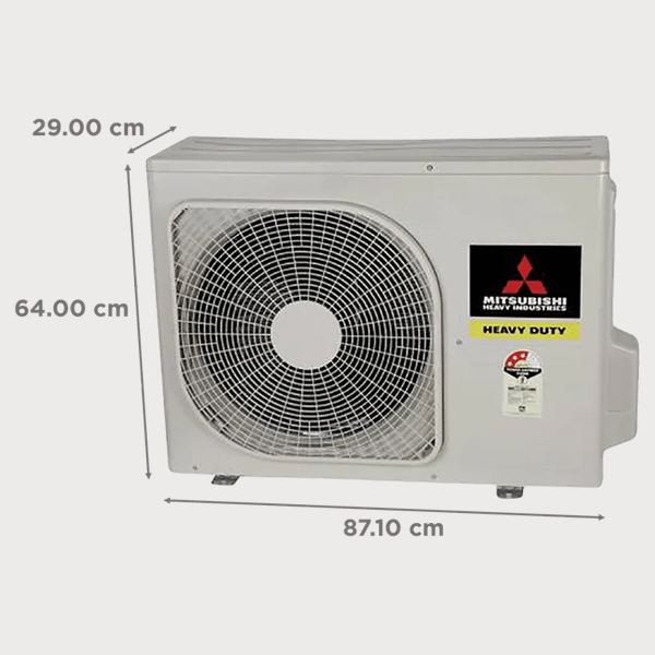 Buy Mitsubishi 1.95 Ton 2 Star SRK24CW-S6 ?White Fixed Speed Split Air Conditioner – Vasanth and Co