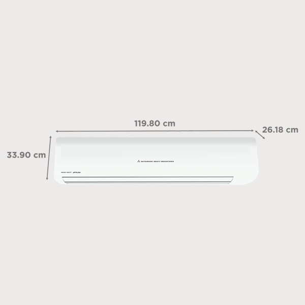 Buy Mitsubishi 1.95 Ton 3 Star SRK25CWX-S6 Split Air Conditioner – Vasanth and Co