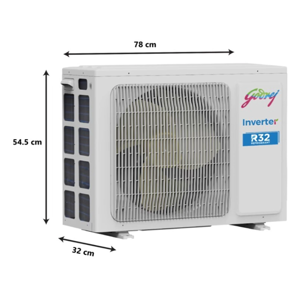 Buy Godrej 1.5 Ton 5 Star SIC 18ITC5 WYD White Split Inverter Air Conditioner – Vasanth and Co