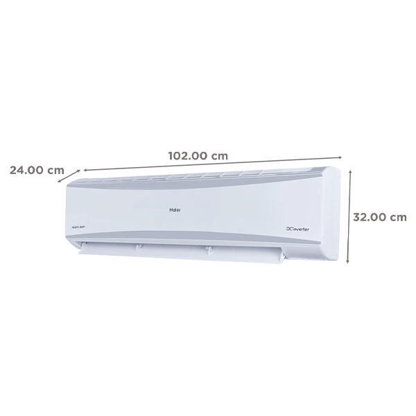 Buy Haier 2 Ton 3 Star HSU24HD-ANW3BN-INV White HEXA Inverter Split AC – Vasanth & Co