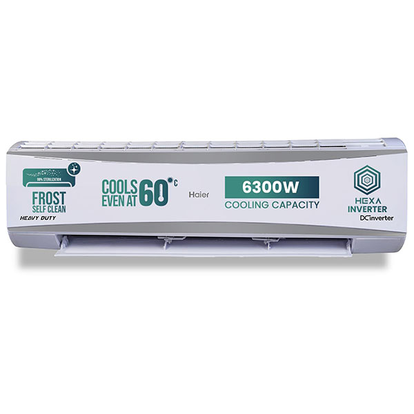 Buy Haier 2 Ton 5 Star HSU24HD-ANW5BN-INV Hexa Inverter Split AC – Vasanth & Co