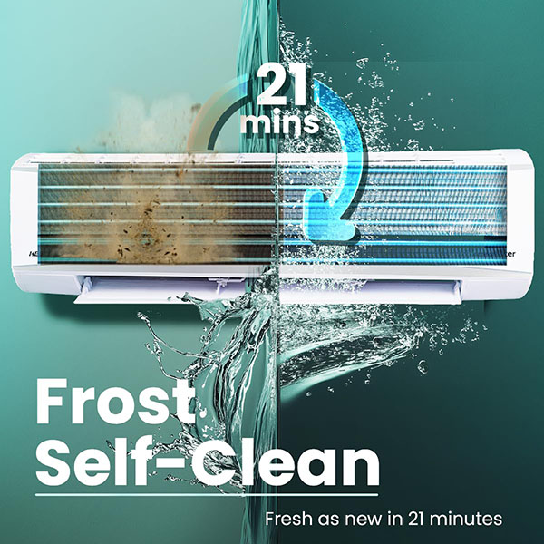 Buy Haier 2 Ton 5 Star HSU24HD-ANW5BN-INV Hexa Inverter Split AC – Vasanth & Co