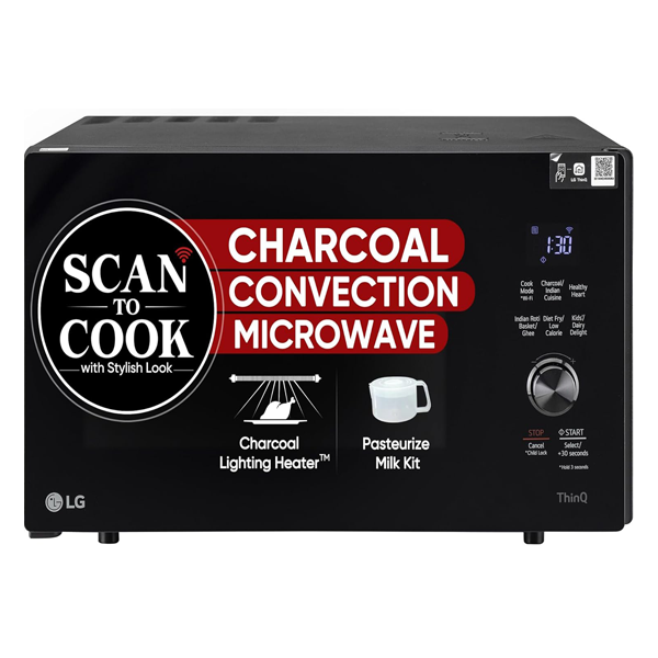 Buy LG 28 L MJEN286UFW Wi-Fi Enabled Charcoal Convection Healthy Microwave Oven - Vasanth & Co