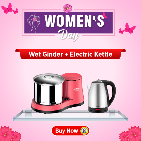 Buy Vidiem 2L Vision ST Table Top Wet Grinder – Vasanth and Co