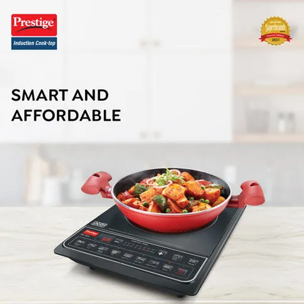 Prestige PIC 16.0 Plus 2000W Induction Cooktop with 8 Preset Menus – Vasanth & Co