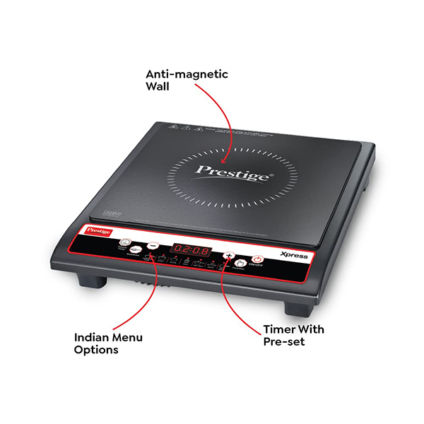 Prestige Xpress 1200W Induction Cooktop with Voltage Regulator – Vasanth & Co