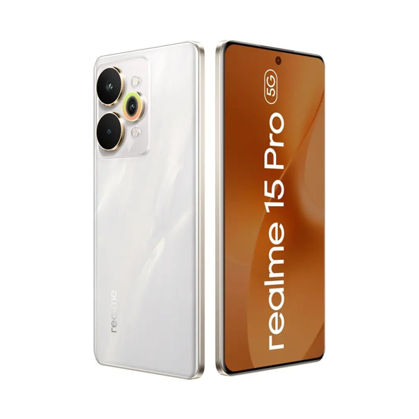 Buy Realme 15 Pro 5G 8+128GB Flowing Silver Mobile Phone – Vasanth and Co