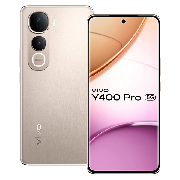 Buy Vivo Y400 5G 8GB RAM 256GB Fest Gold Mobile Phone – Vasanth and Co