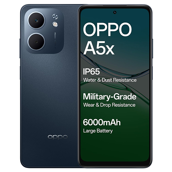 Buy Oppo A5X 4G 4GB RAM 64GB Midnight Blue Mobile Phone – Vasanth and Co