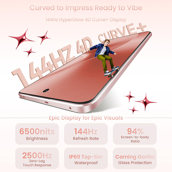 Buy Realme 15 5G 8GB + 128GB Silk Pink Mobile Phone – Vasanth and Co