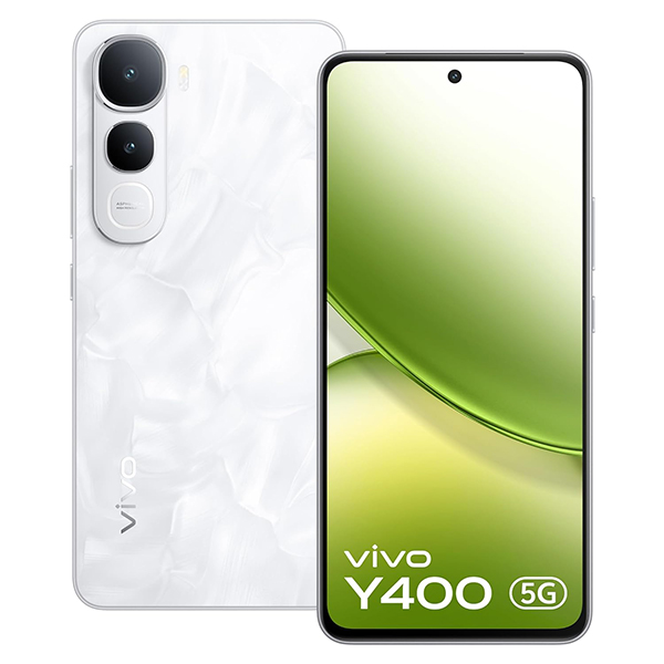 Buy Vivo Y400 5G 8GB RAM 256GB Glam White Mobile Phone – Vasanth and Co