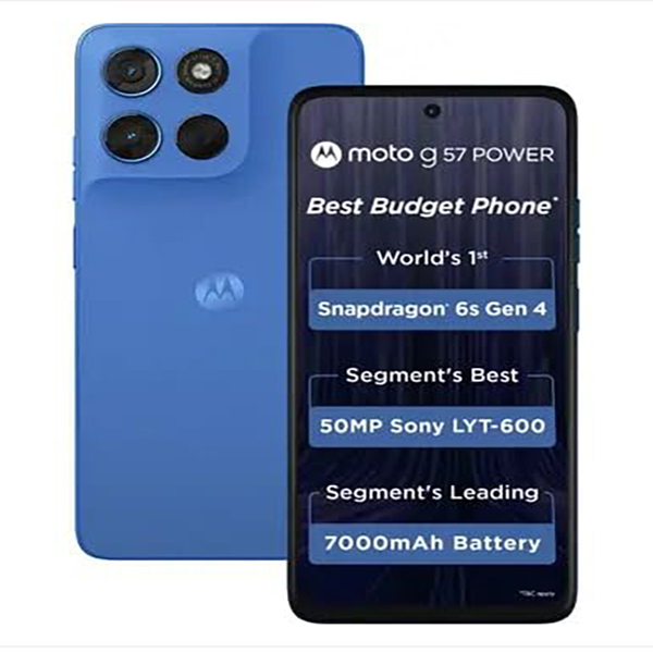Buy Motorola G57 5G 8GB RAM 128GB Pantone Regatta Mobile Phone – Vasanth and Co