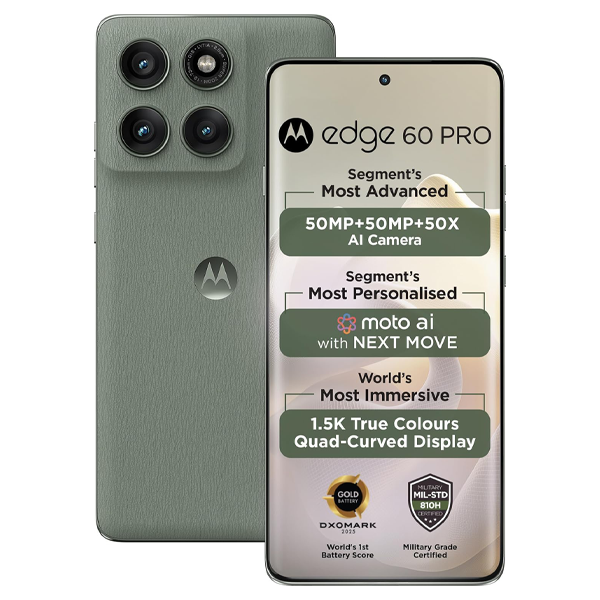Buy Motorola Edge 60 Pro 12GB RAM 256GB Pantone Shadow Mobile Phone – Vasanth and Co