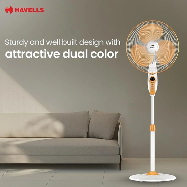 Buy Havells 400 mm 1 Star Sprint HS Pedestal Fan – Vasanth and Co