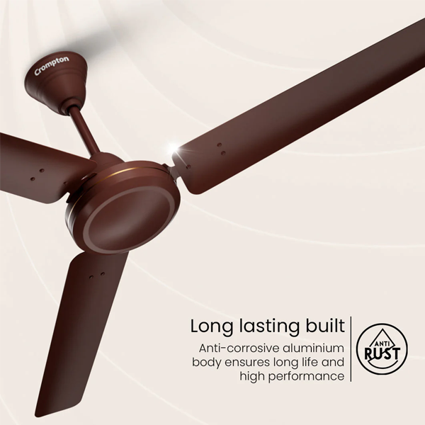Buy Crompton 48 Inch HS 1 Star High Speed Riviera Ceiling Fan – Vasanth and Co