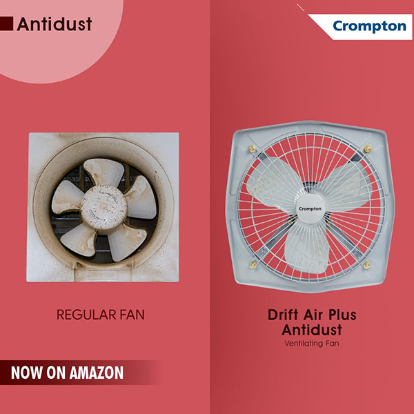 Buy Crompton 9 Inch Greaves Drift Air Exhaust Fan – Vasanth and Co