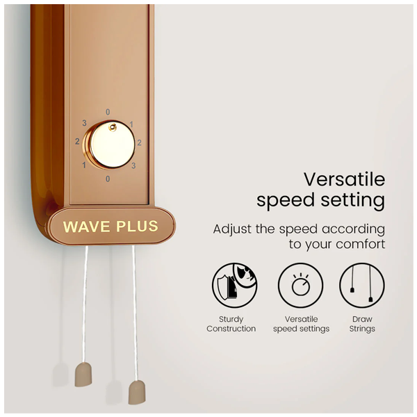 Buy Crompton High Flow Waveplus Wall Mount Fan – Vasanth and Co