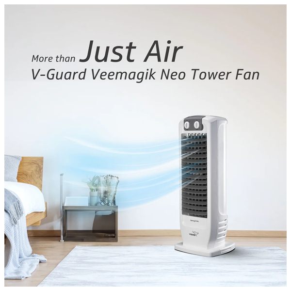 Buy VGuard 17 Inch Veemagik Neo Tower Fan – Vasanth and Co