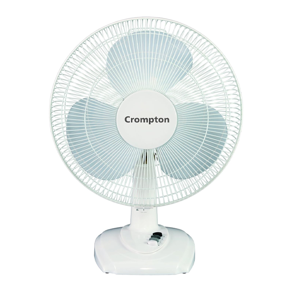 Buy Crompton 16 Inch HiFlo Eva White Table Fan – Vasanth and Co