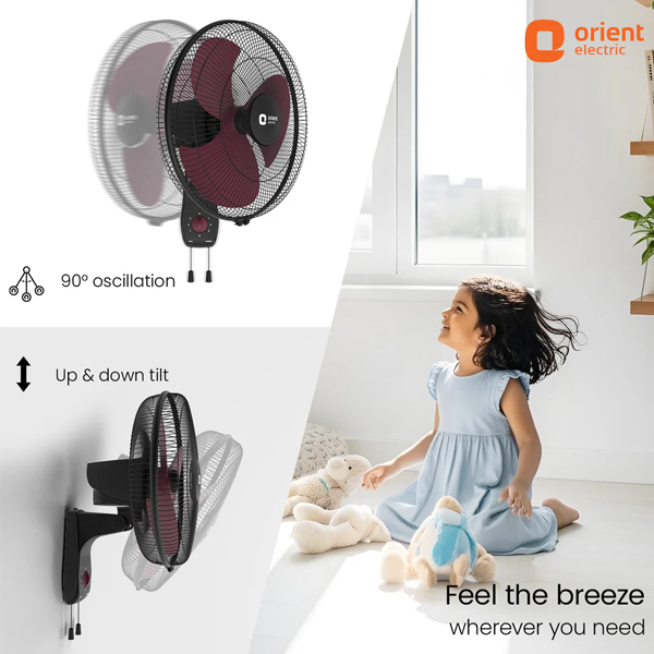 Buy Orient 400 MM 47 3-in-1 High Speed Wall Fan – Vasanth and Co