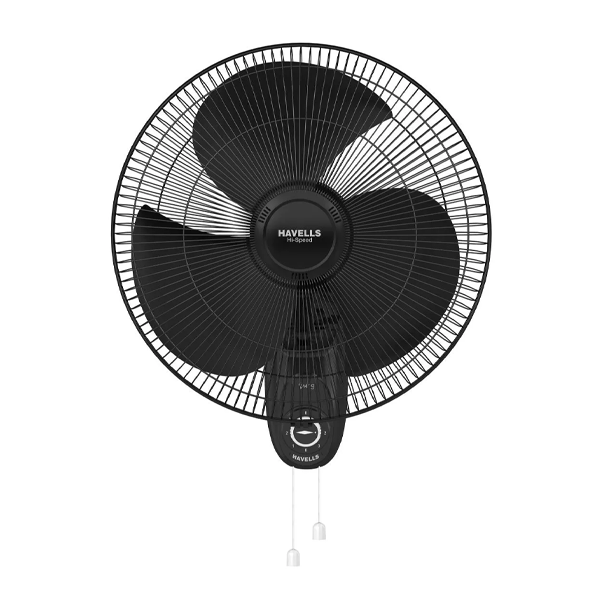 Buy Havells 400 MM Swing HS Black Wall Fan – Vasanth and Co