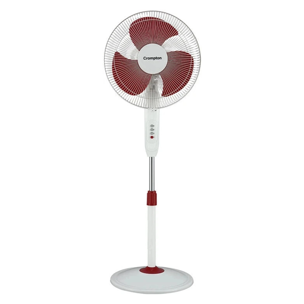 Buy Crompton 400 MM Hispeed Gale Classic Black Pedestal Fan – Vasanth and Co