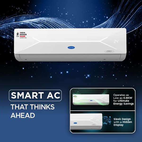 Buy Carrier 1.5 Ton 3 Star 19K XCEL LUMO GXi Split Inverter AC - Vasanth & Co