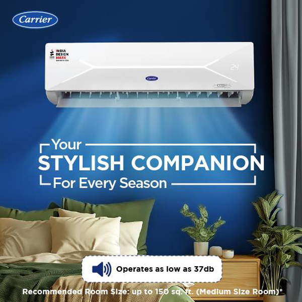 Buy Carrier 1.5 Ton 3 Star 19K XCEL LUMO GXi Split Inverter AC - Vasanth & Co