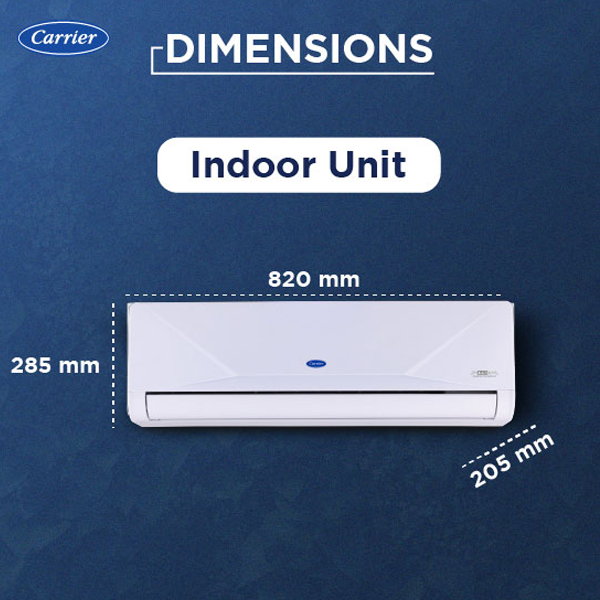 Buy Carrier 1.5 Ton 5 Star 19K XCEED EDGE Gxi Wi-Fi Split Inverter AC - Vasanth & Co