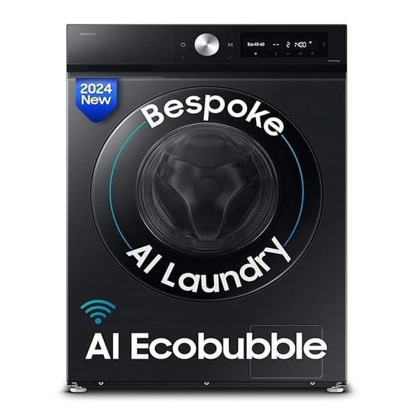 Buy Samsung 12 kg 5 Star WW12DB7B24GBTL Wi-Fi Inverter Fully Automatic Front Load Washing Machine - Vasanth & Co